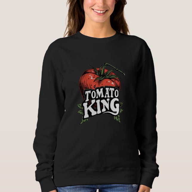 Camiseta Engraçado discurso de tomate para rei e tomate (Frente)