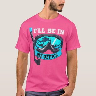 Camiseta Engraçado Diver Dizendo Com Snorkel E Máscara Para