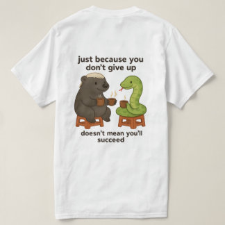 Camiseta Engraçado, divertido, criativo, meme com citação d