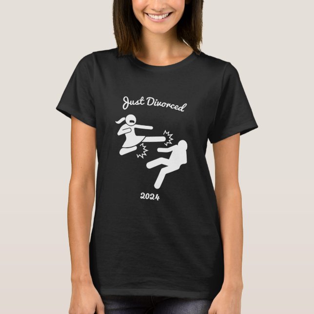 Camiseta Engraçado Divorce Simpatia Ofertas (Frente)