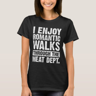 Camiseta Engraçado Dizer Carne Bacon Carne Carne Bovino Gri