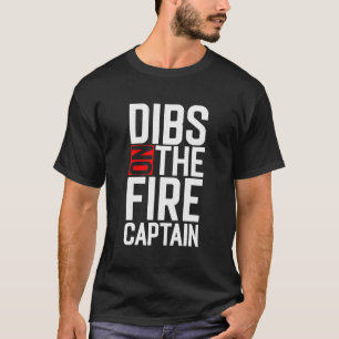 Camiseta Engraçado Dizer O Capitão Bombeiros W
