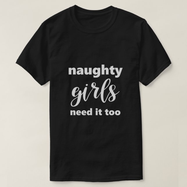 Camiseta Engraçado Dizer Que Garotas Malditas Precisam Diss (Frente do Design)