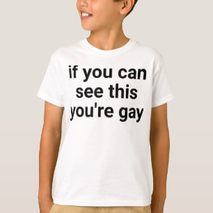 Camiseta Engraçado Dizer Que Homens Orgulham Gay Se Você Po