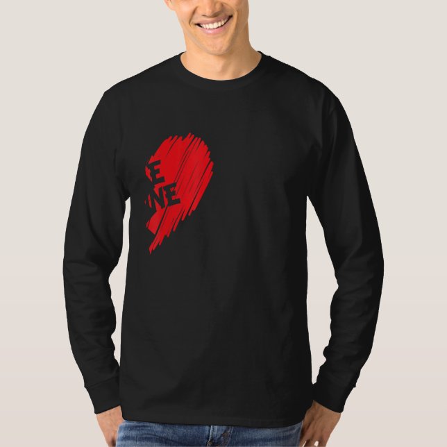 Camiseta Engraçado Dizer Ser Meu Parceiro Olhe Casal 25 (Frente)