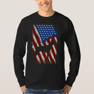 Camiseta Engraçado Doberman Pinscher Para Homens Mulheres D