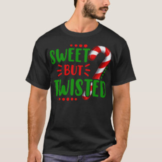 Camiseta Engraçado, doce, mas torto, doce doce doce de doce