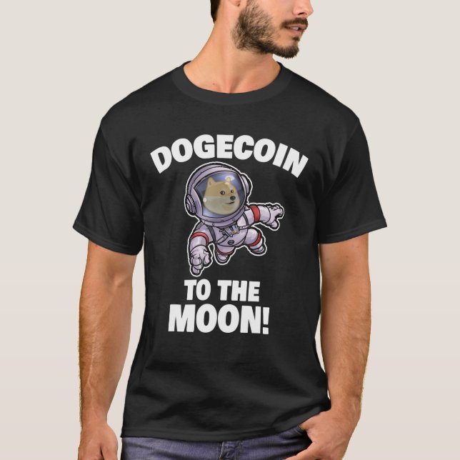 Camiseta Engraçado Dogecoin (Frente)