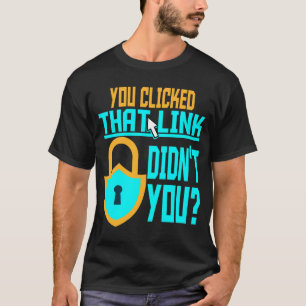 Camiseta Engraçado Dom de Segurança Cibernética Hacker T