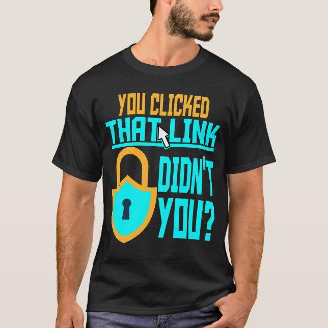 Camiseta Engraçado Dom de Segurança Cibernética Hacker Tech (Frente)