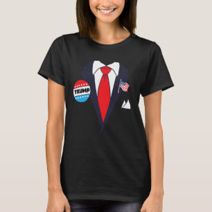 Camiseta Engraçado Donald Trump Halloween Figurume - Tee de