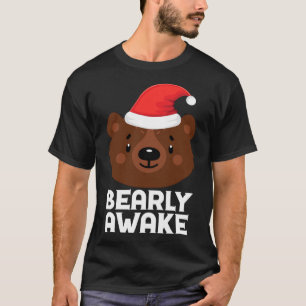 Camiseta Engraçado Dormir Preguiçoso Acorda Cristo do Urso 