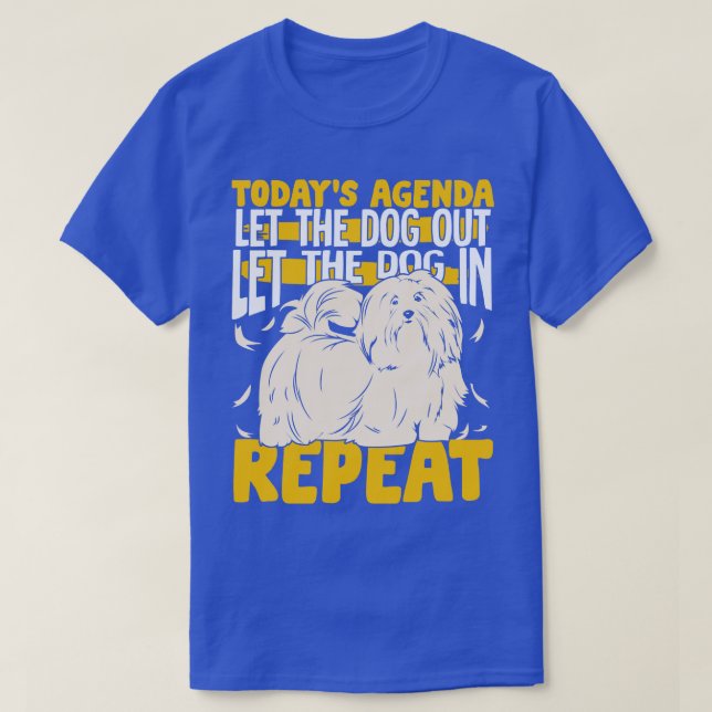 Camiseta Engraçado dote de Amante de os animais de Cachorro (Frente do Design)