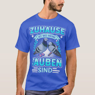 Camiseta Engraçado Dove Dizendo Pigeons Escrevendo Dando Pá