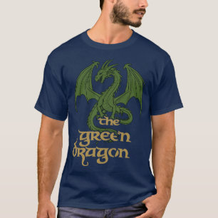 Camiseta Engraçado Dragão Verde Adora Dragões