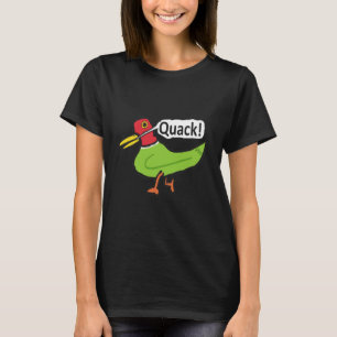 Camiseta Engraçado Duck Quacking