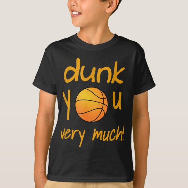 Camiseta Engraçado Dunk, Você Está Muito No Campo De Verão  (Frente)