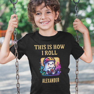 Camiseta Engraçado, é assim que eu faço o ciclismo personal