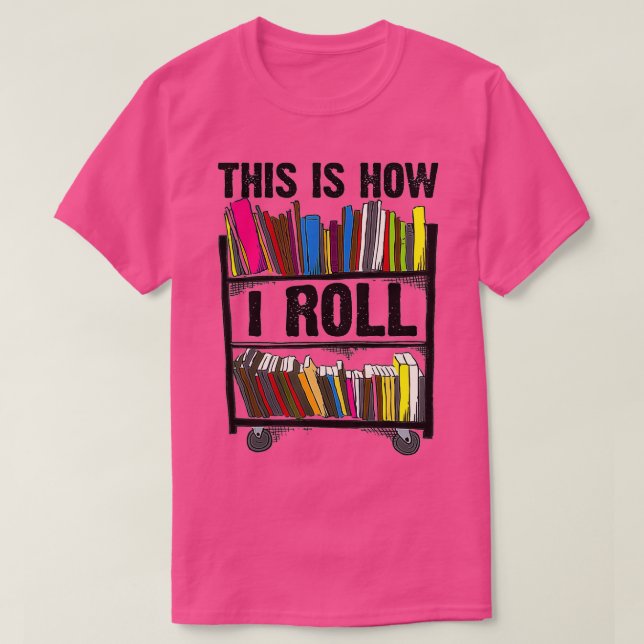 Camiseta Engraçado É Assim Que Eu Rolo O Livro Legal Do Pre (Frente do Design)