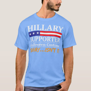 Camiseta Engraçado e Assustador da Hillary Figurume de Hall