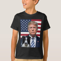 Engraçado E Borda Collie Dog Onu, Eleição De Bande