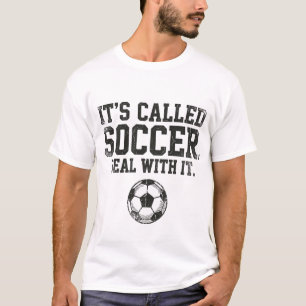 Camiseta Engraçado É Chamada de Futebol Aceite Isso Fã Amer