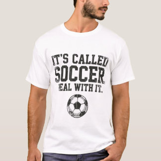 Camiseta Engraçado É Chamada de Futebol Aceite Isso Fã Amer