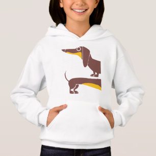 Camiseta Engraçado e fofo dachshund para os pais de cães lo