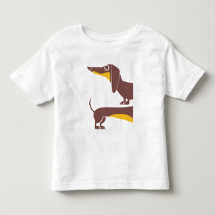 Camiseta Engraçado e fofo dachshund para os pais de cães lo