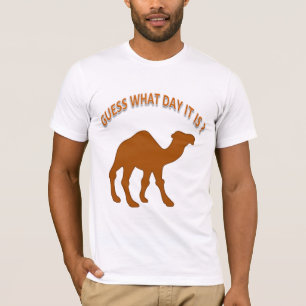Camiseta Engraçado e Legal Adivinhe Que Dia É ? Dia de supe