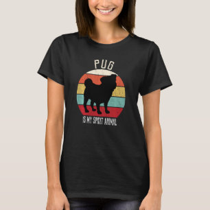 Camiseta Engraçado É Meu Espírito De Cachorro Animal Mulher
