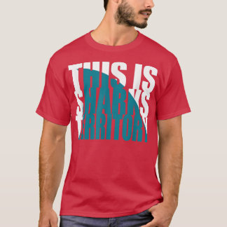 Camiseta Engraçado, É Território De Tubarões 408 San Jose