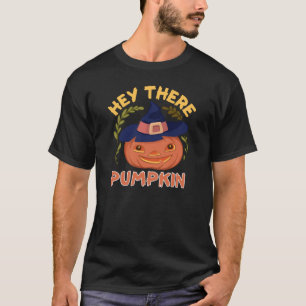Camiseta Engraçado Ei Lá Pumpkin Halloween Fall Autumn
