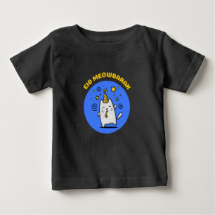 Camiseta Engraçado Eid Cat