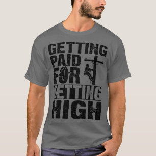 Camiseta Engraçado eletricista dotado de energia elétrica