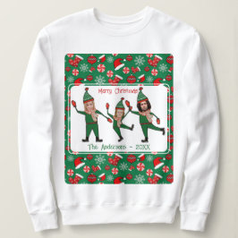 Camiseta Engraçado Elf Sua Família Feia De Natal