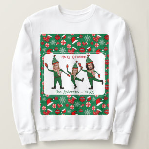 Camiseta Engraçado Elf Sua Família Feia De Natal