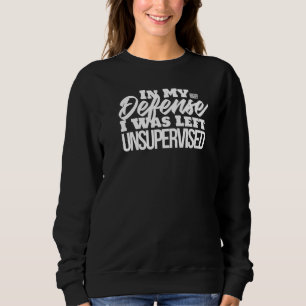 Camiseta Engraçado Em Minha Defesa Deixar Problemas Sem Sup