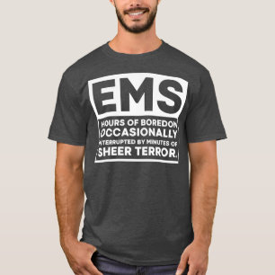 Camiseta Engraçado EMT Gift Primeiro Responente paramédic