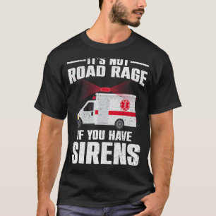 Camiseta Engraçado EMT Para Homens Mulheres Escala De Estra