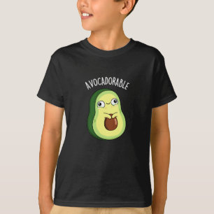 Camiseta Engraçado Encantado Avocado Pun