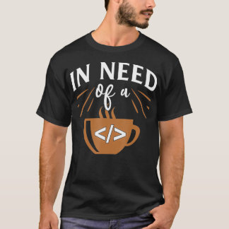 Camiseta Engraçado Engenheiro de computador codificando Jav