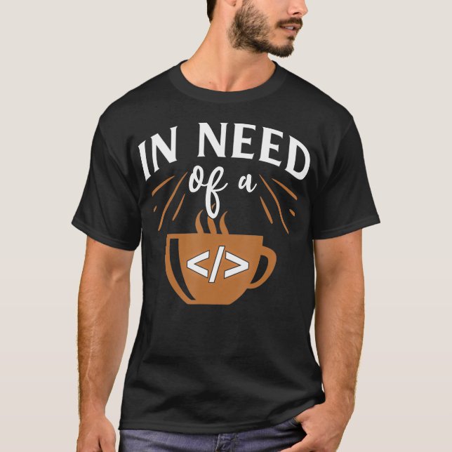 Camiseta Engraçado Engenheiro de computador codificando Jav (Frente)
