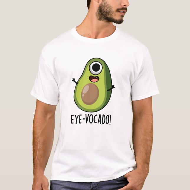 Camiseta Engraçado Engraçado Avocado Pun (Frente)