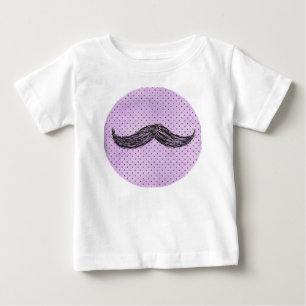 Camiseta Engraçado Engraçado De Cânhamo Com Bolinhas Roxas