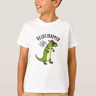 Camiseta Engraçado Engraçado Dinossauro Canhoto