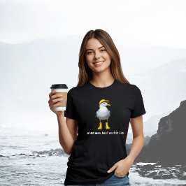 Camiseta Engraçado Engraçado em Raparigas - Humor de Praia