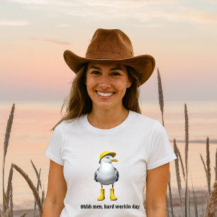 Camiseta Engraçado Engraçado em Raparigas - Humor de Praia