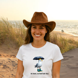 Camiseta Engraçado Engraçado em Raparigas - Humor de Praia