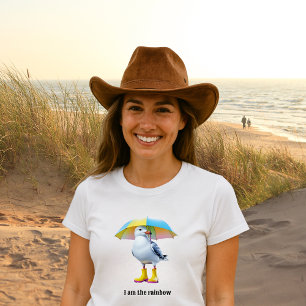 Camiseta Engraçado Engraçado em Raparigas - Humor de Praia